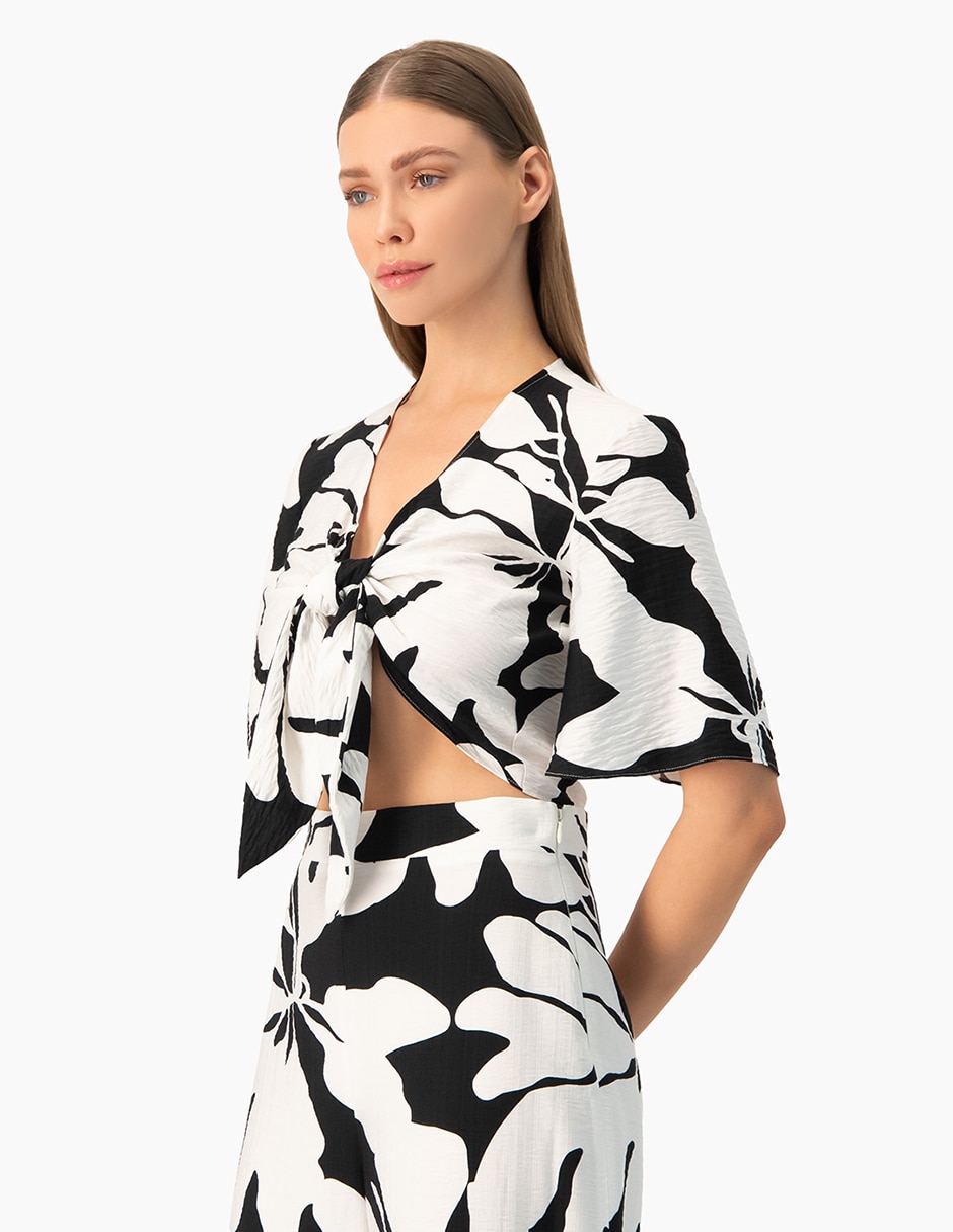 Blusa manga corta para mujer 10