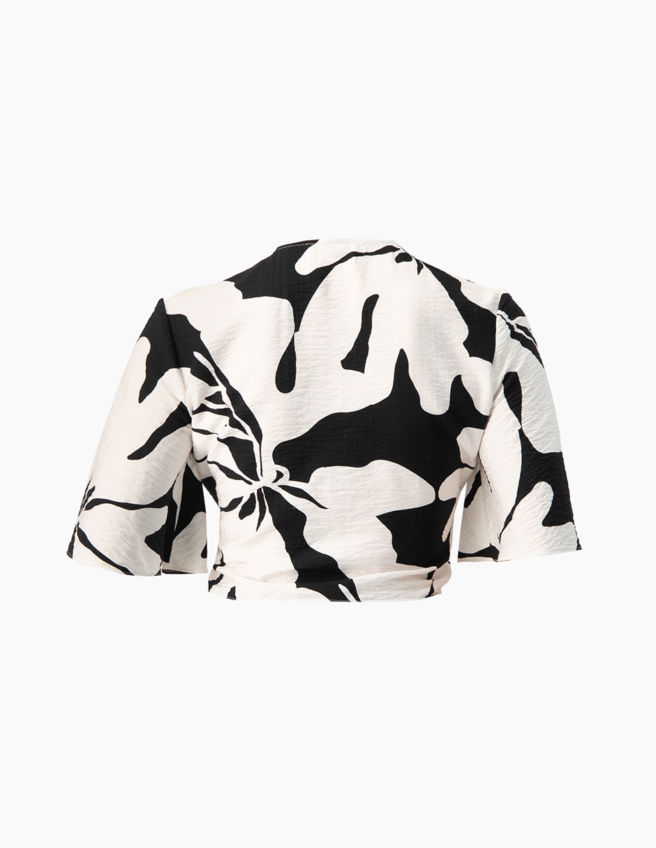 Blusa manga corta para mujer 15