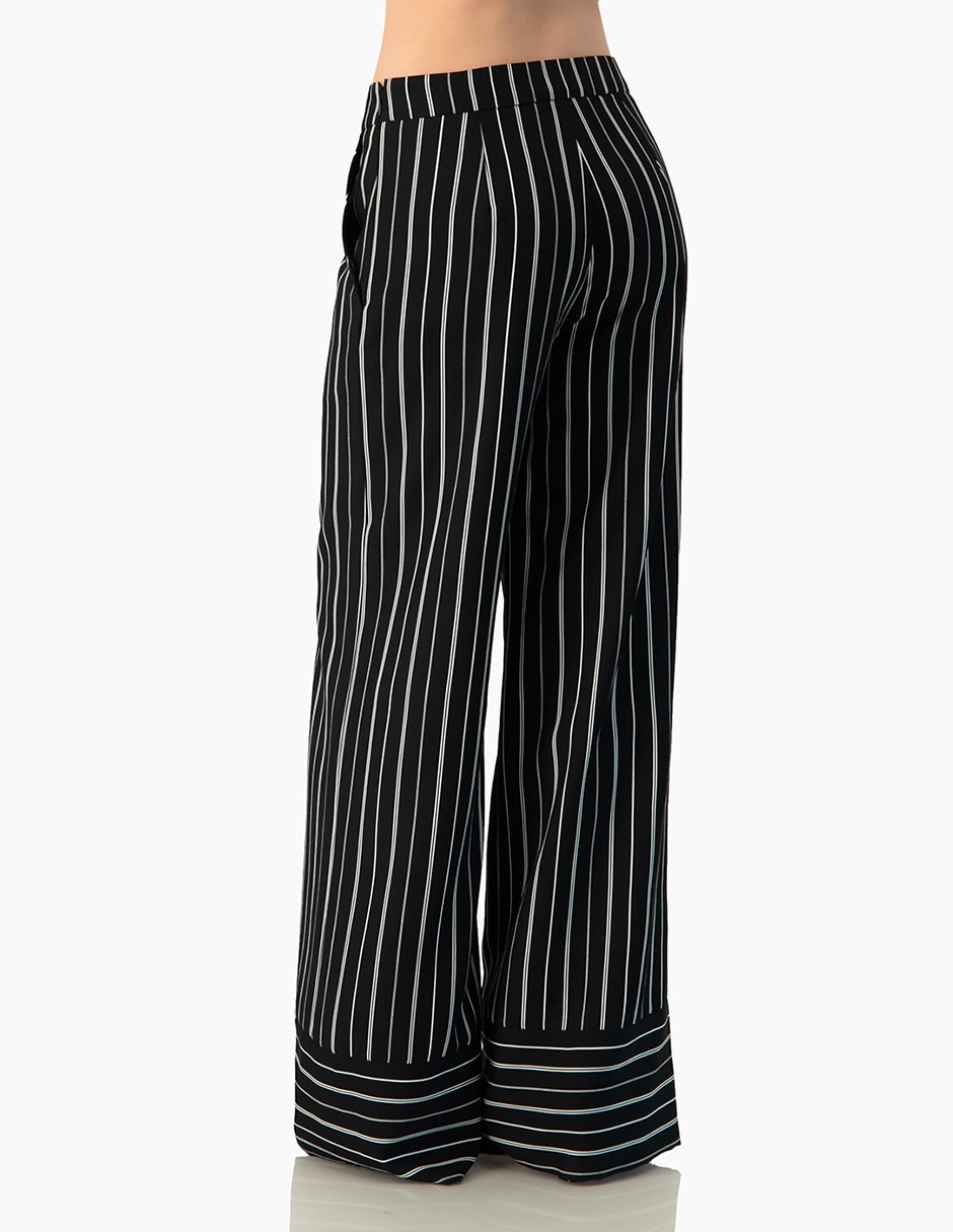 Pantalón regular amplio para mujer 3