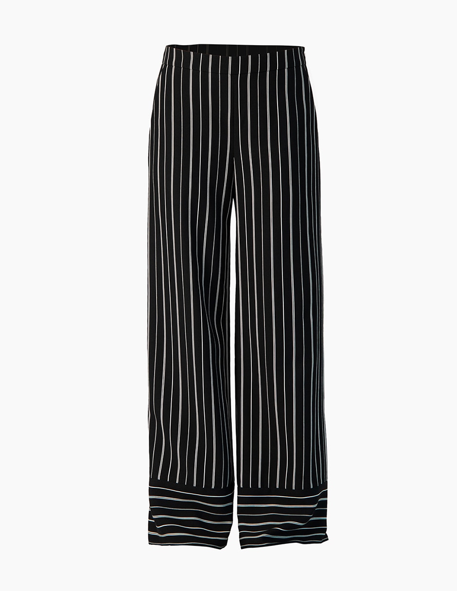 Pantalón regular amplio para mujer 7