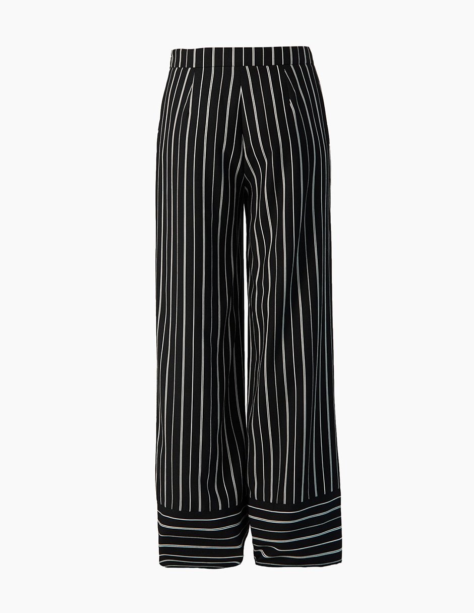 Pantalón regular amplio para mujer 8