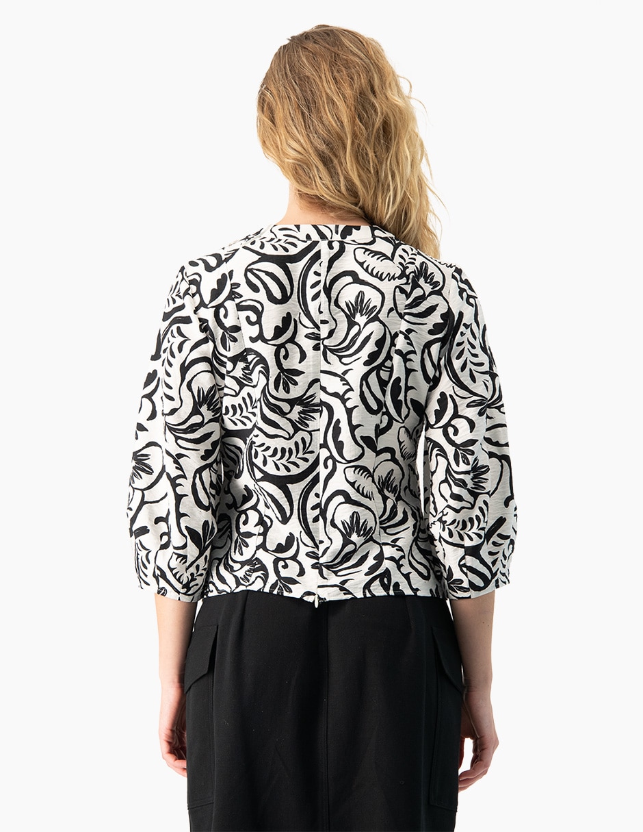 Blusa manga 3/4 para mujer 2