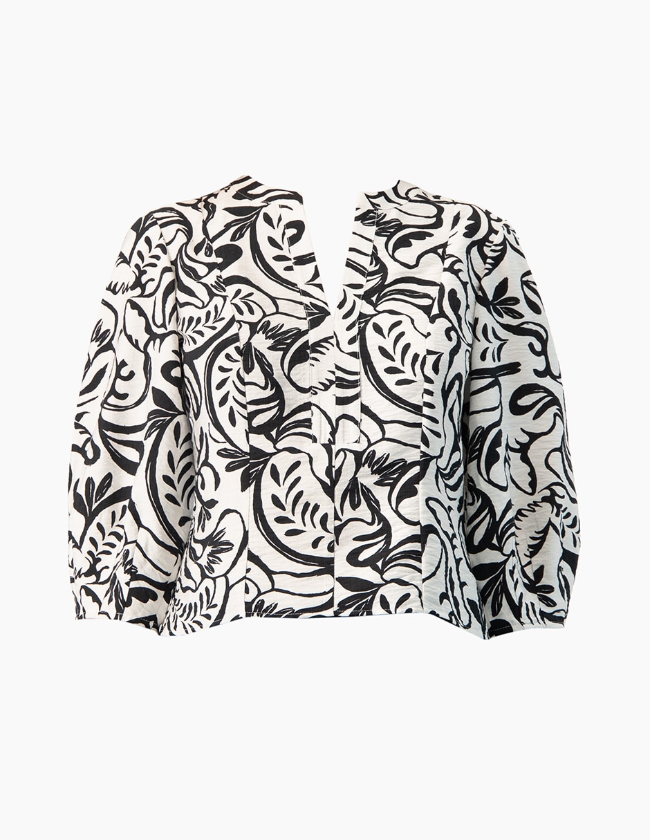 Blusa manga 3/4 para mujer 14