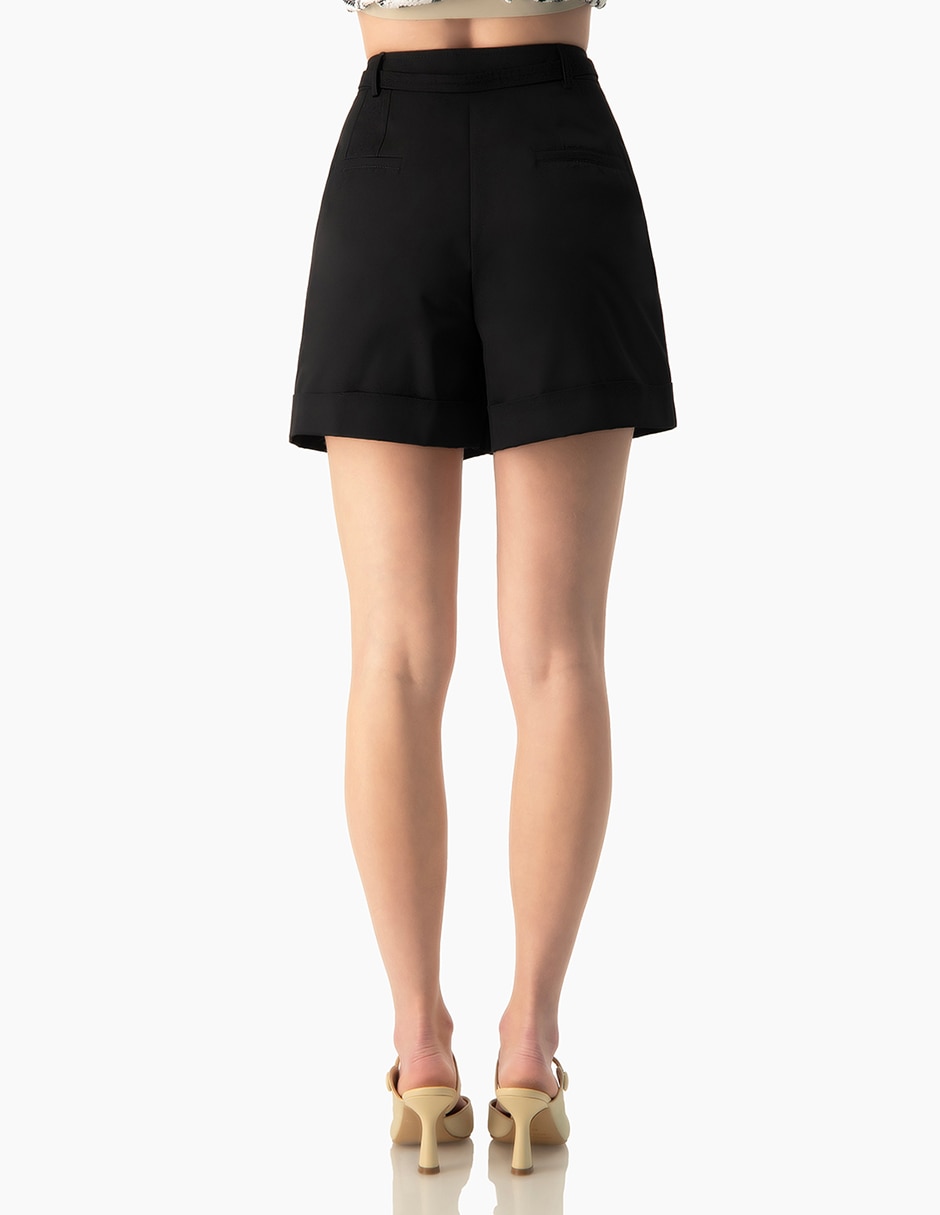 "short/bermuda" ninguno "de" algodón "para mujer" 3