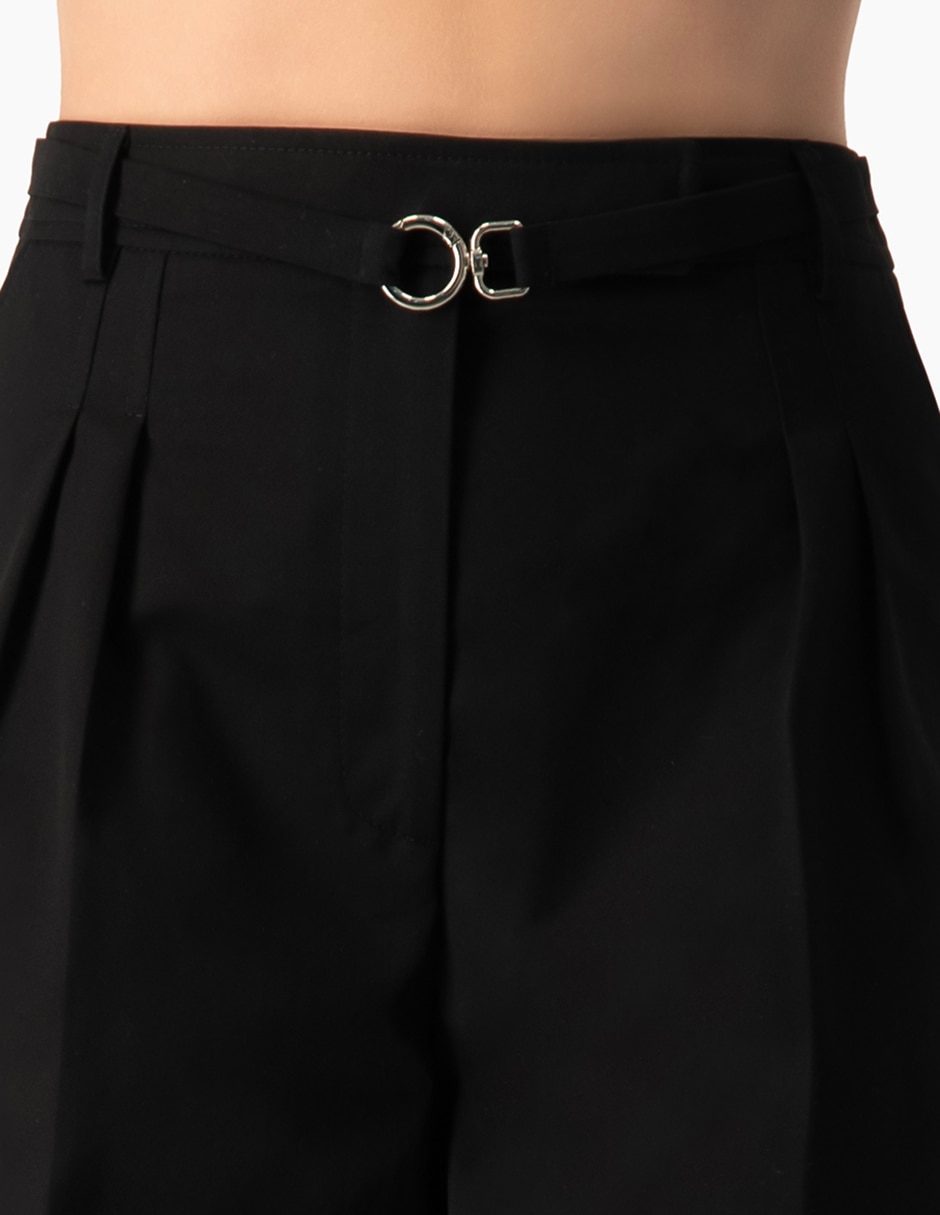 "short/bermuda" ninguno "de" algodón "para mujer" 6