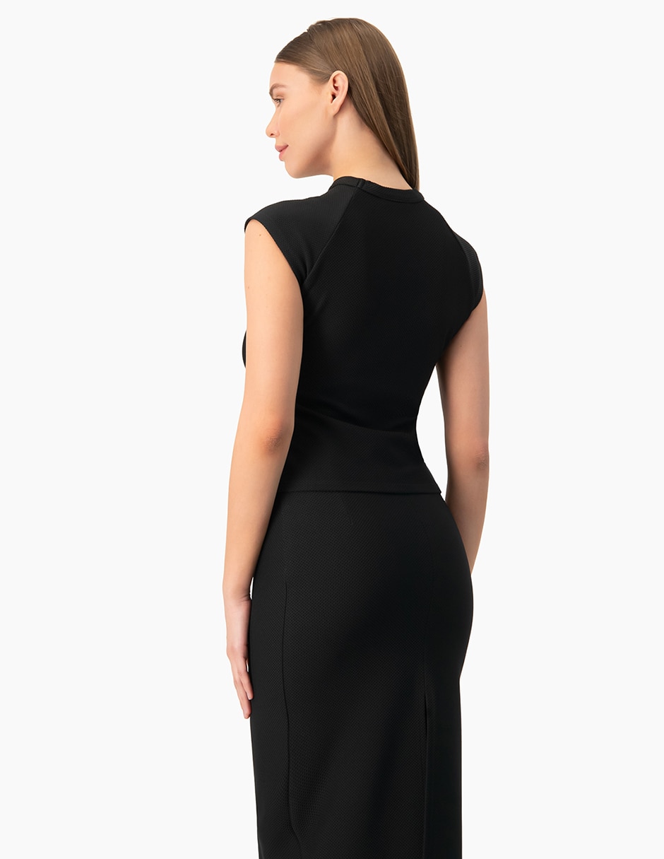 Blusa manga corta para mujer 2