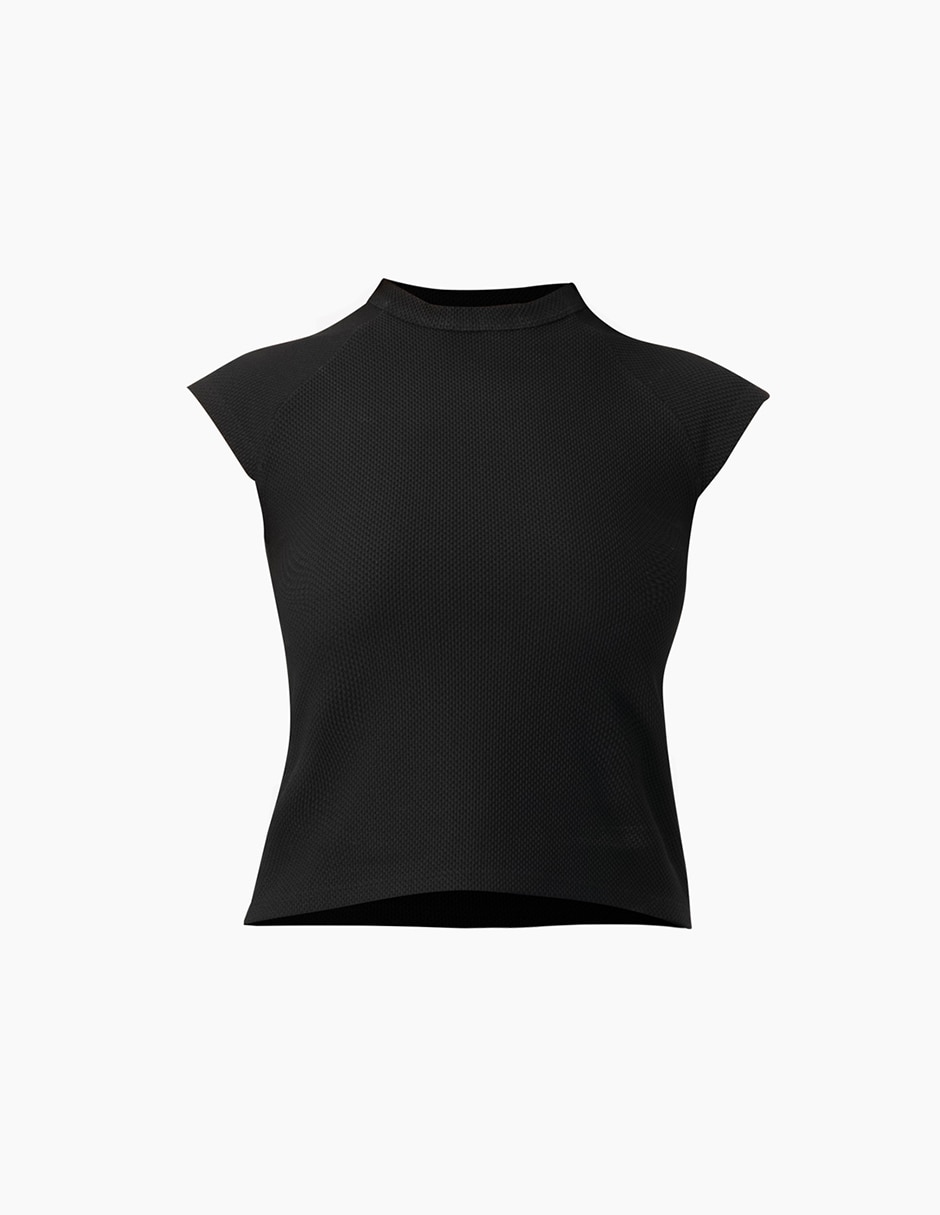 Blusa manga corta para mujer 7