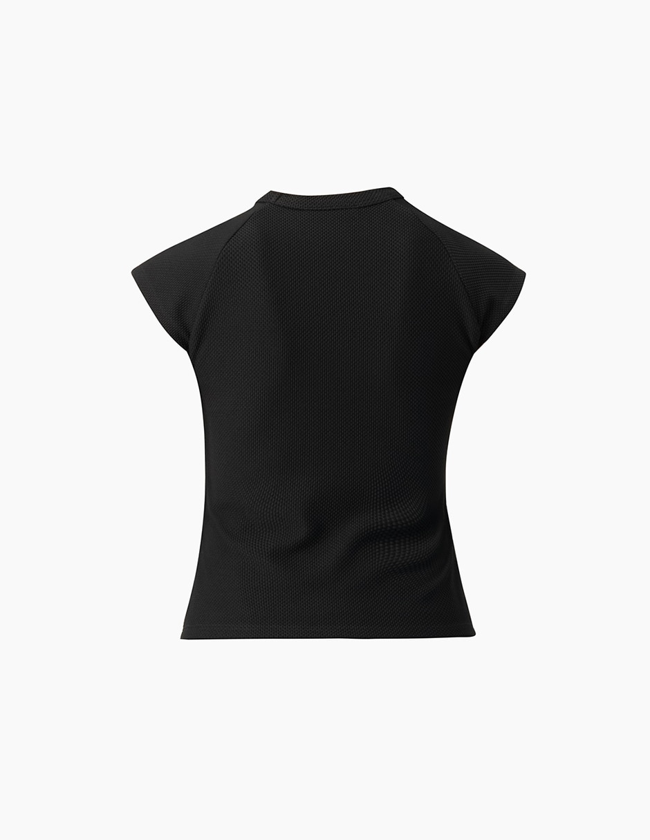 Blusa manga corta para mujer 8