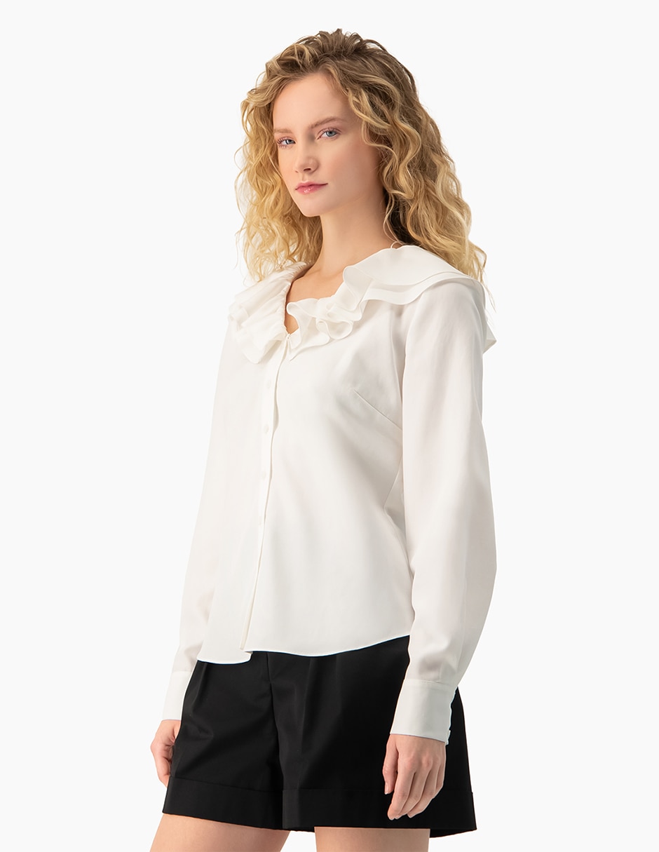 Blusa manga larga para mujer 3