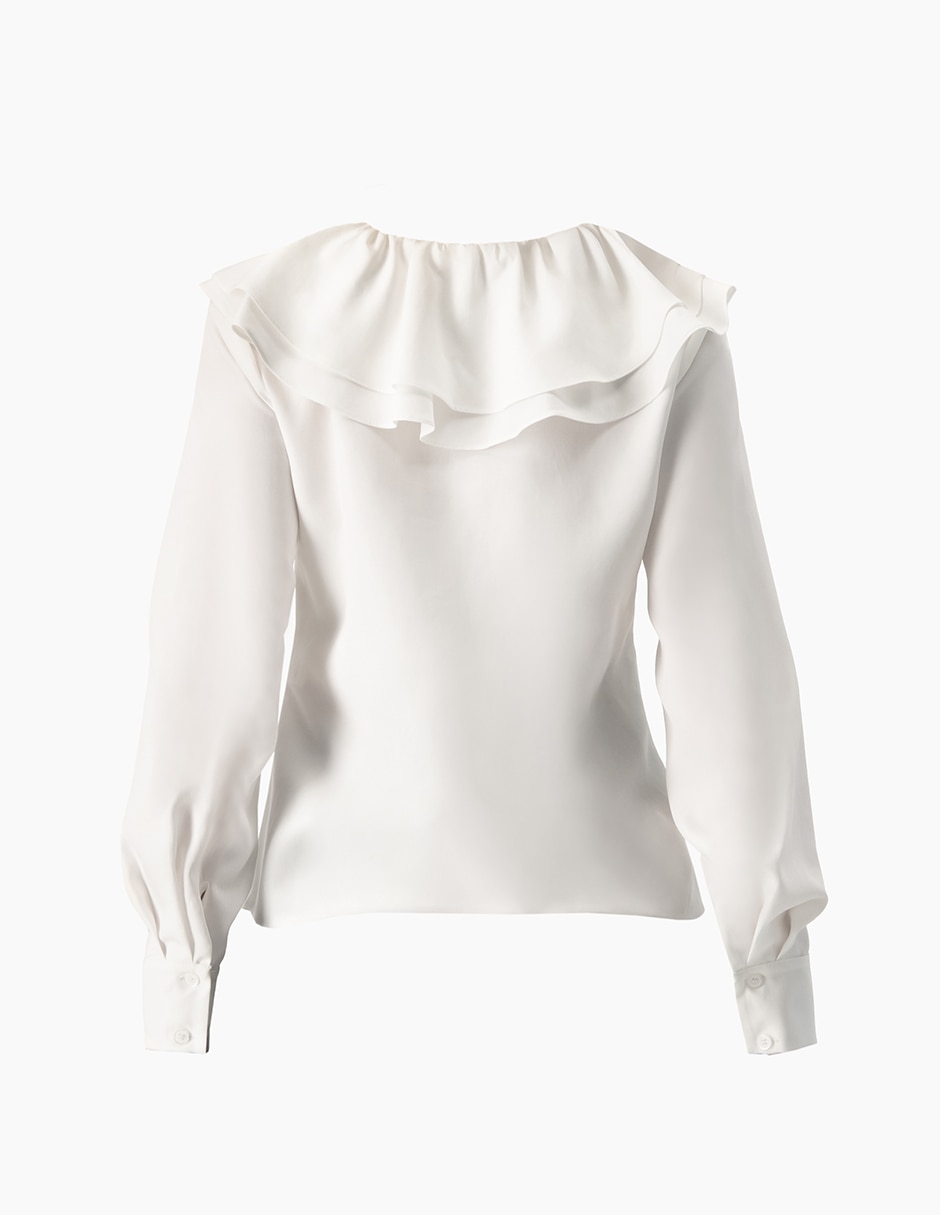 Blusa manga larga para mujer 8