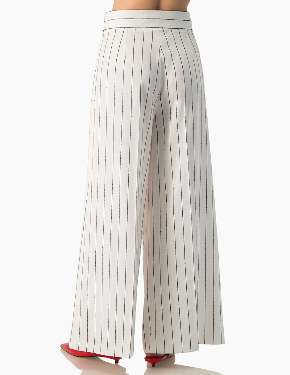 Pantalón regular amplio para mujer 2