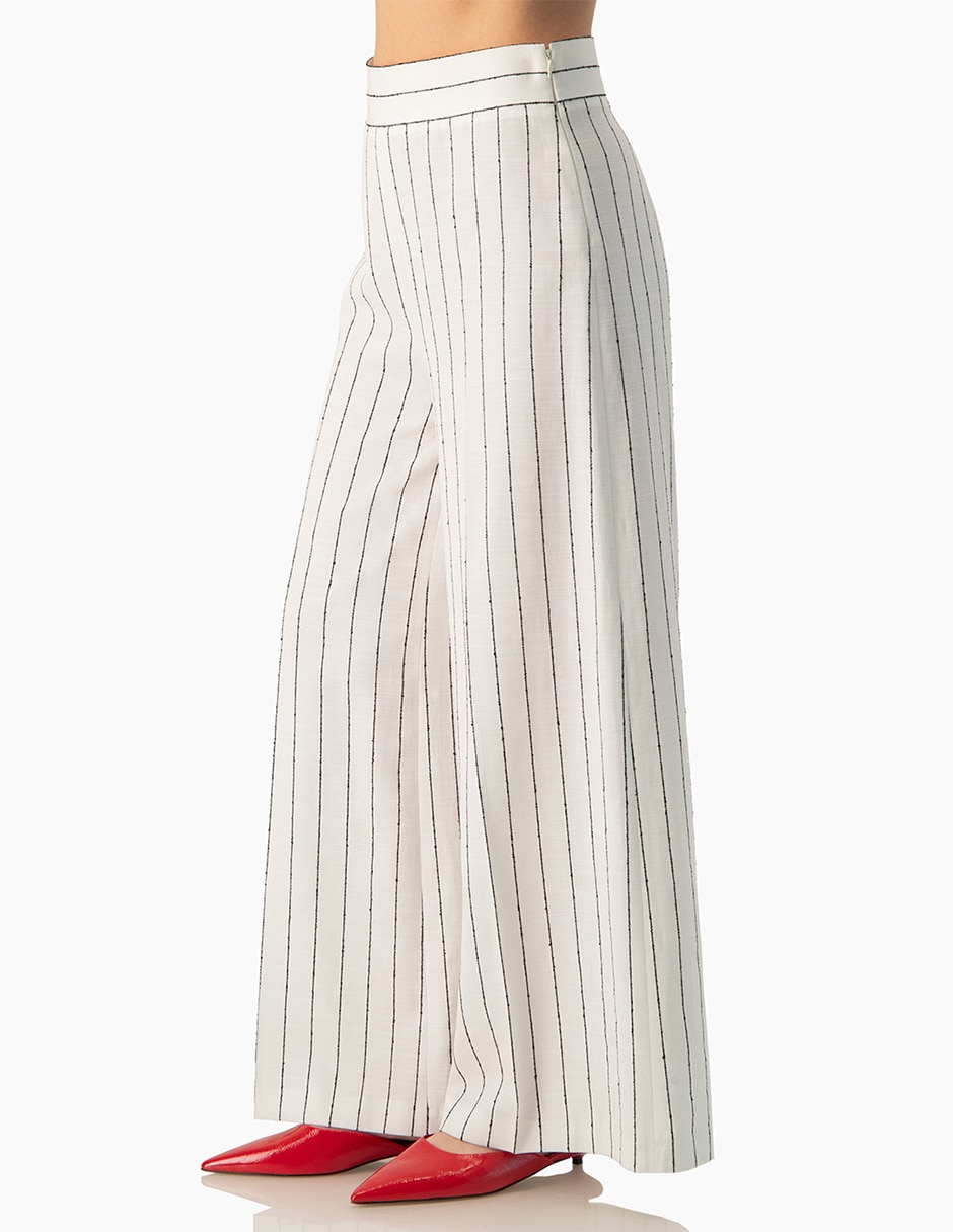 Pantalón regular amplio para mujer 3
