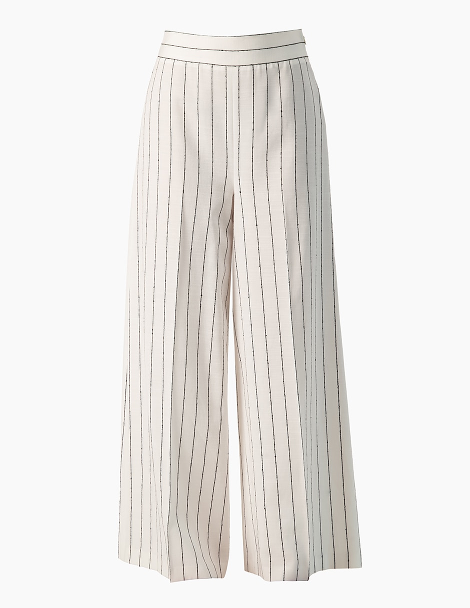 Pantalón regular amplio para mujer 7