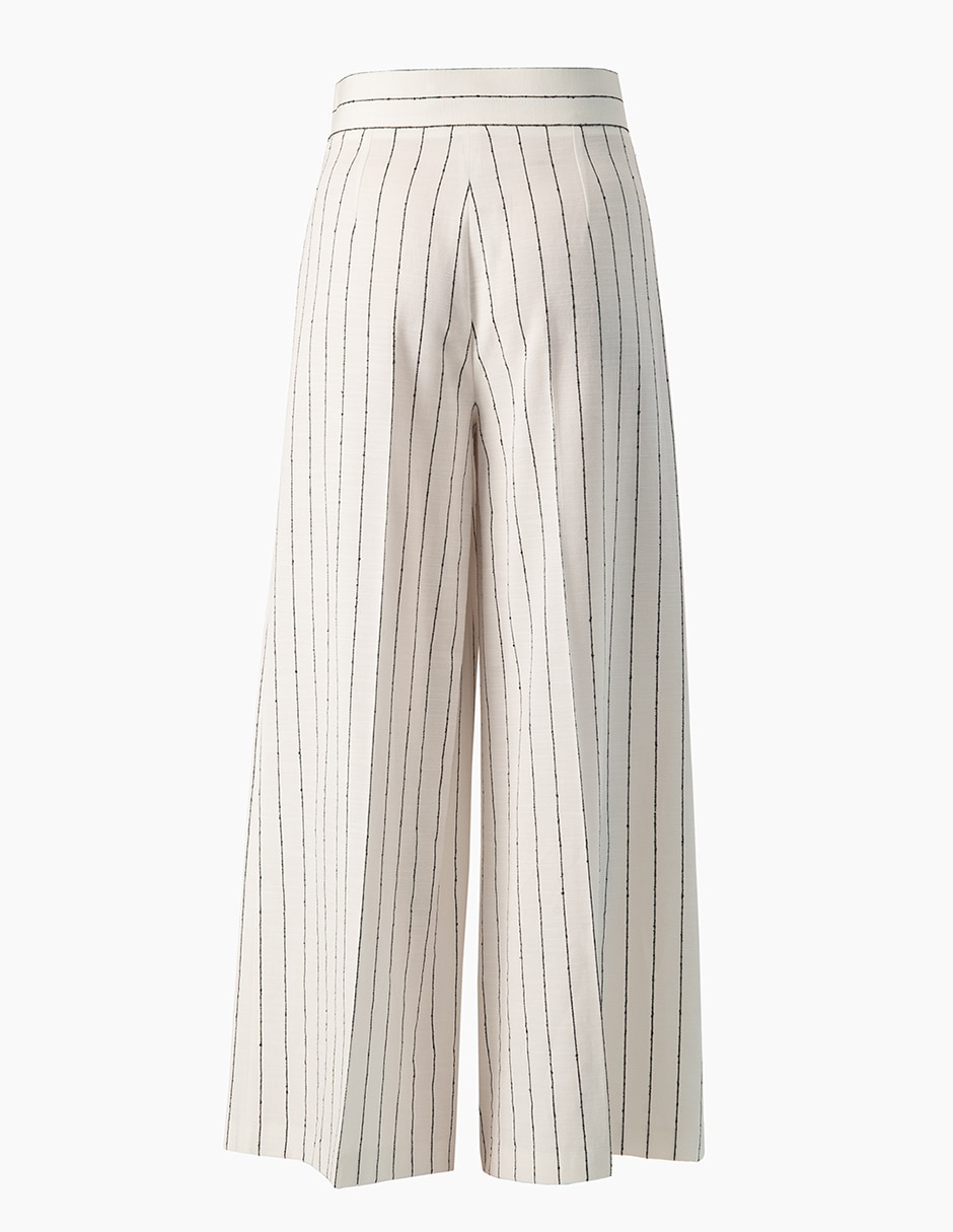 Pantalón regular amplio para mujer 8