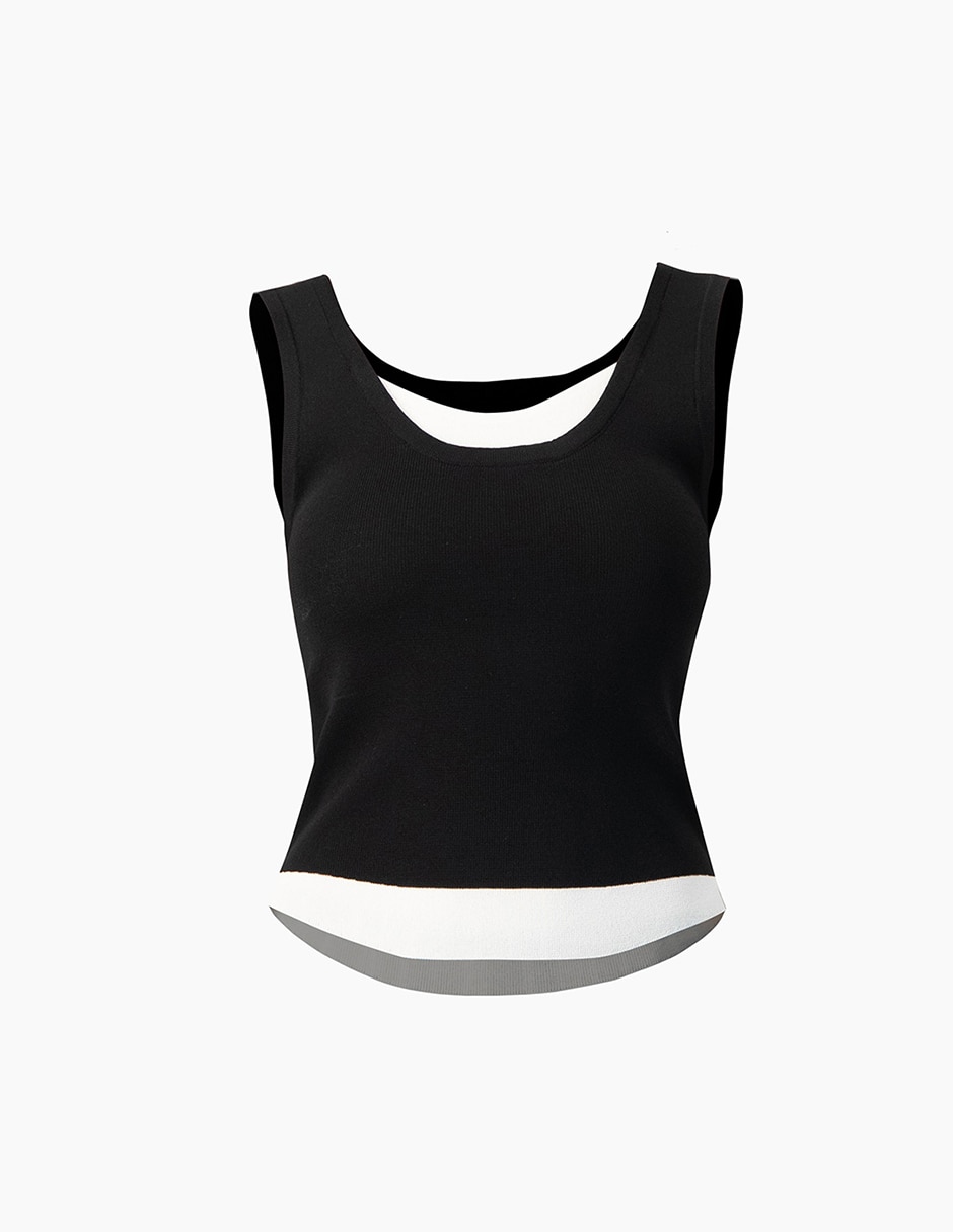Top escote regular tirante cl‡sico 7