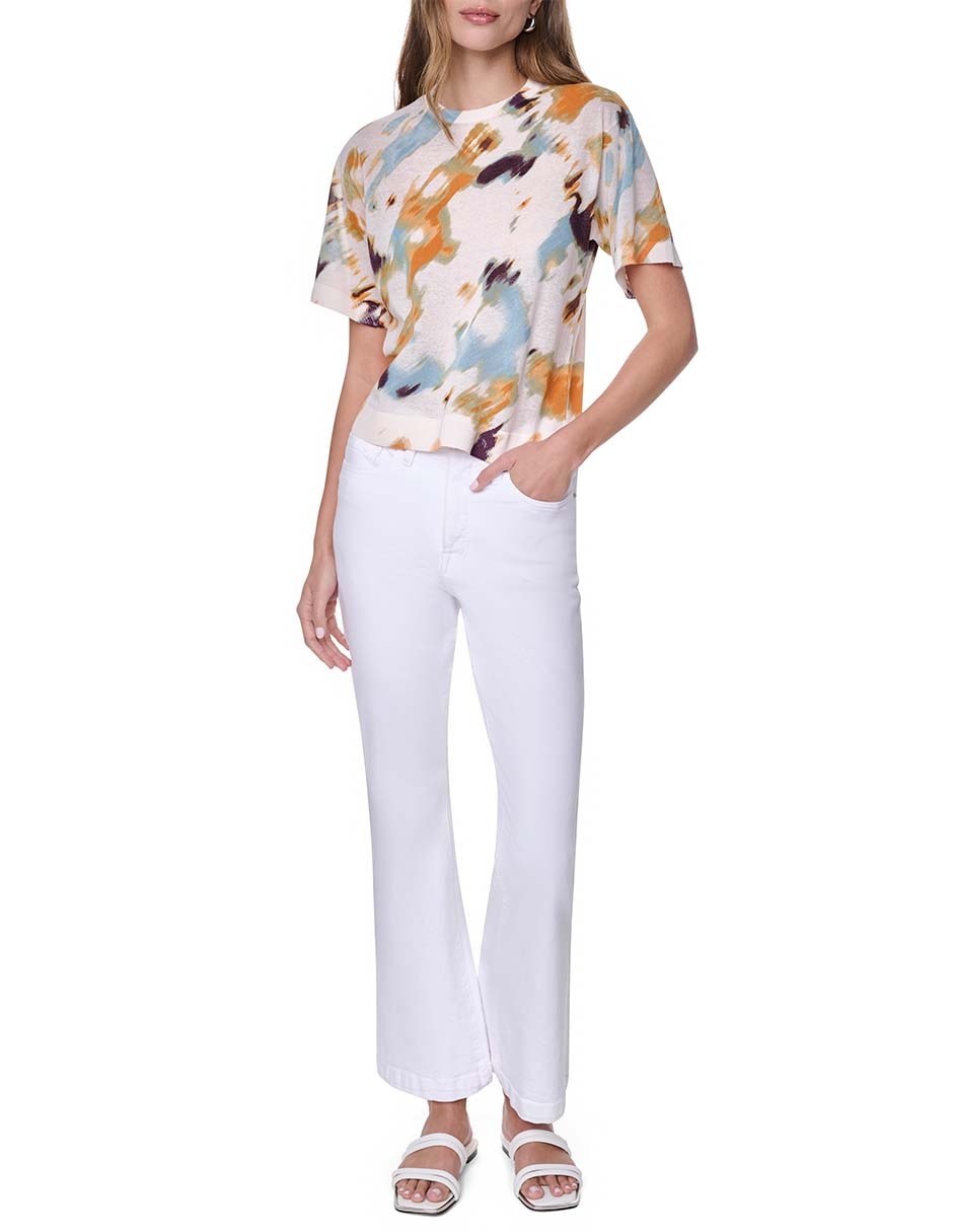 Blusa manga corta para mujer 6