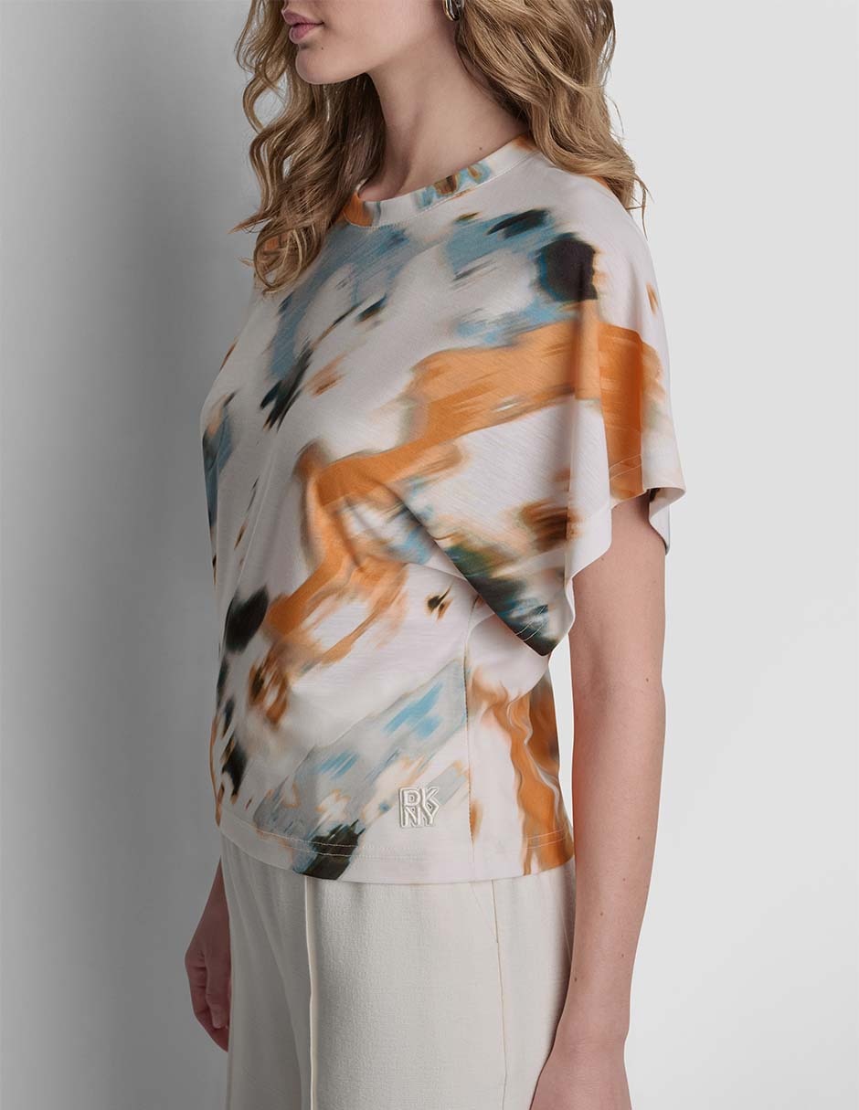 Blusa manga corta para mujer 2