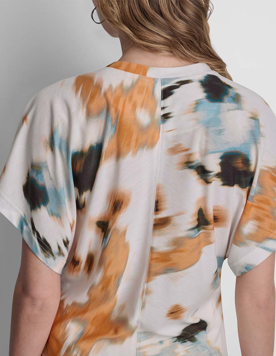 Blusa manga corta para mujer 6