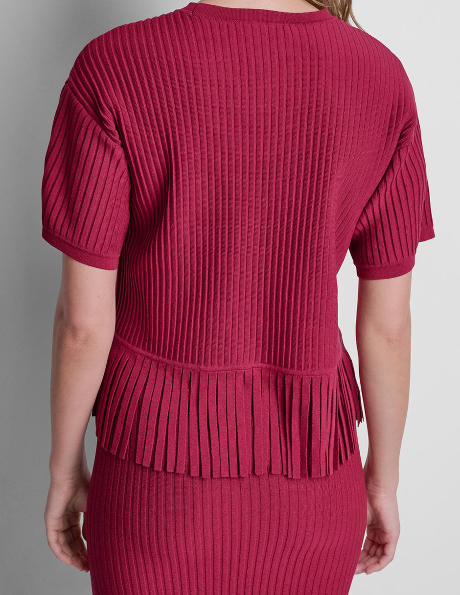 Blusa manga corta para mujer 5