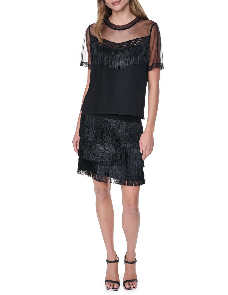 Blusa manga corta para mujer 2