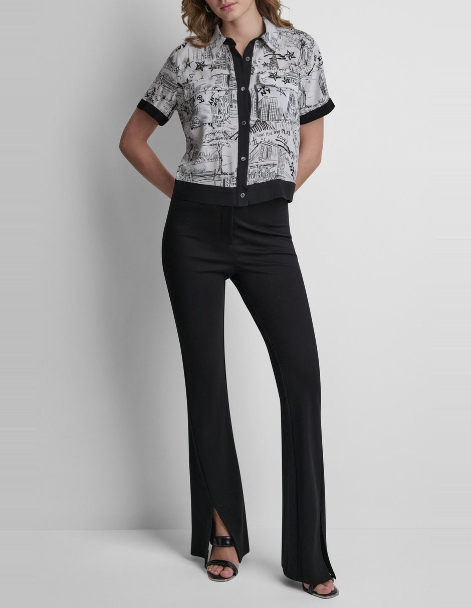 Blusa manga corta para mujer 2