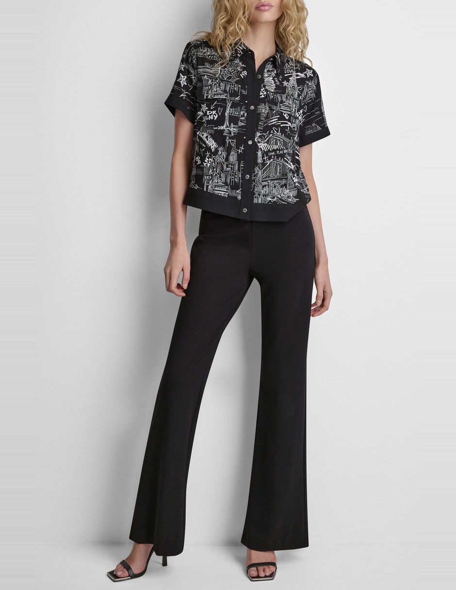 Blusa manga corta para mujer 2
