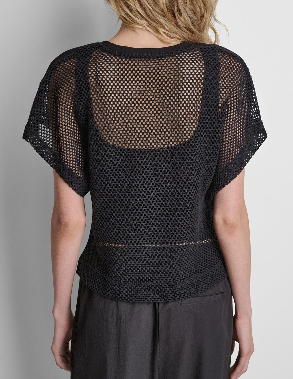 Blusa manga corta para mujer 2
