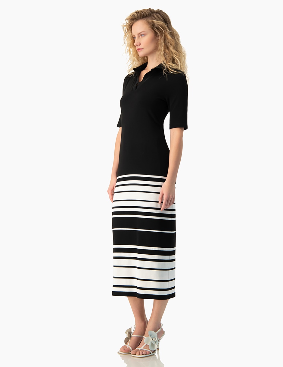 Vestido midi casual para mujer 4