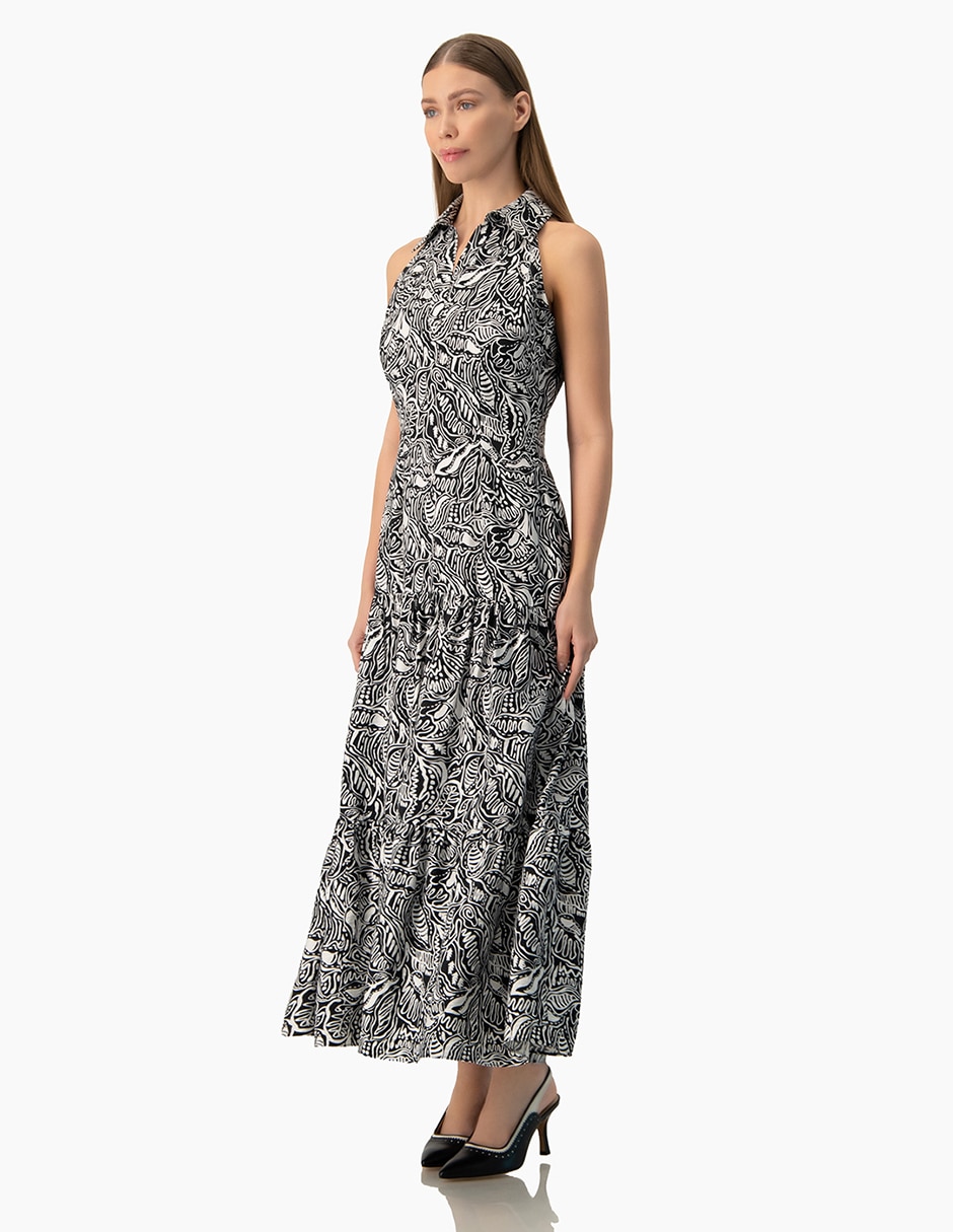 Vestido maxi casual ninguno para mujer 3