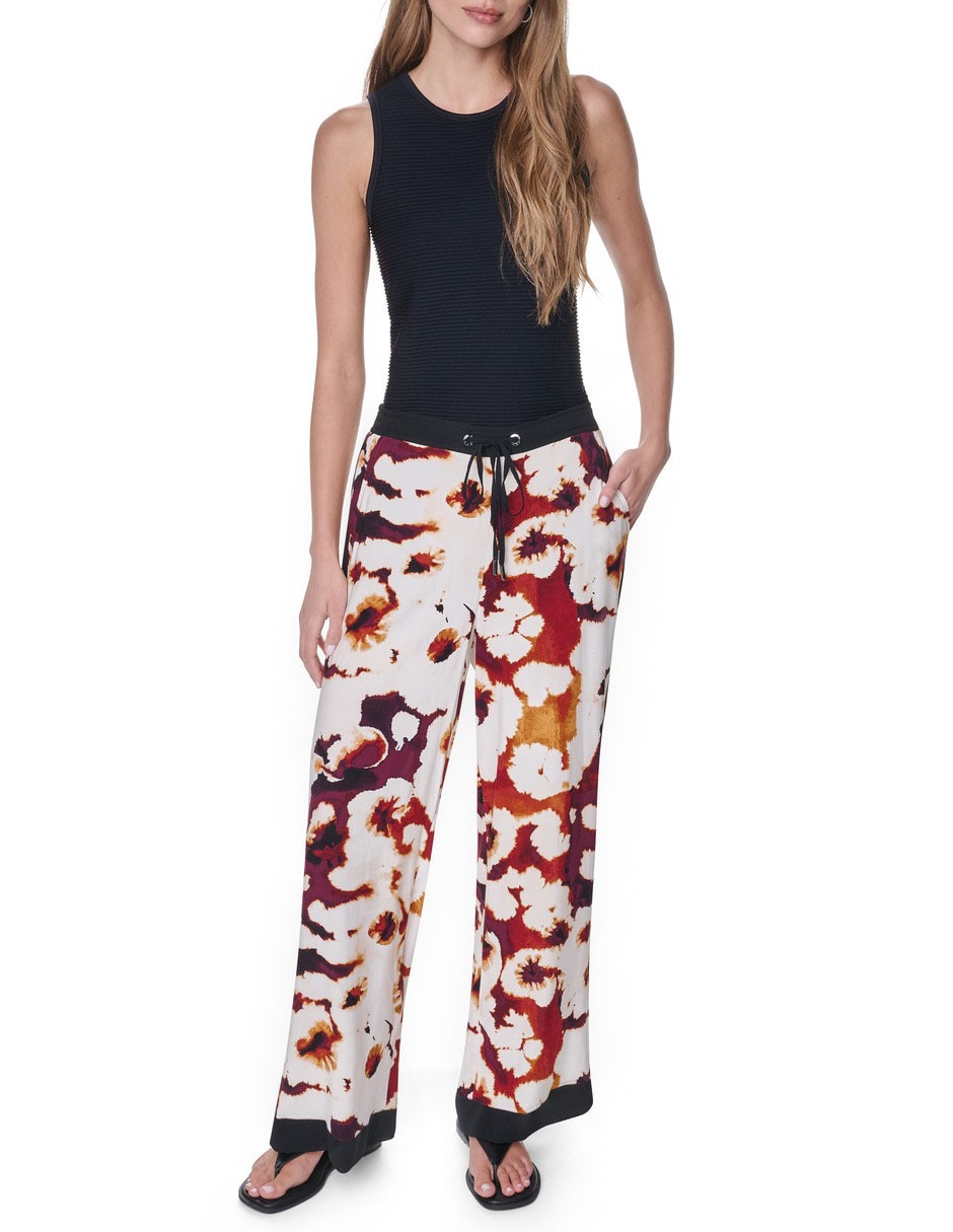 Pantalón relaxed wide leg para mujer 2
