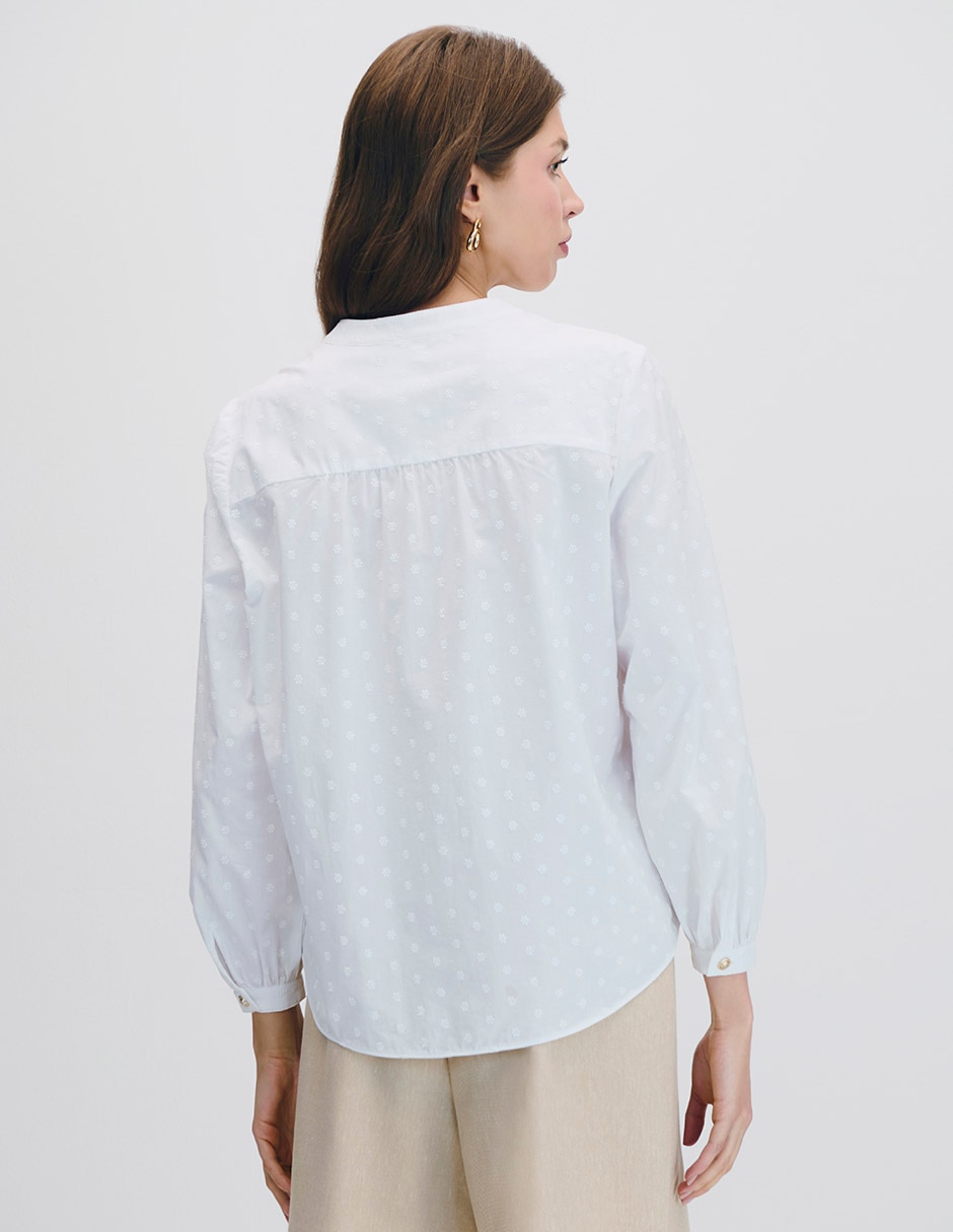 Blusa manga larga para mujer 6