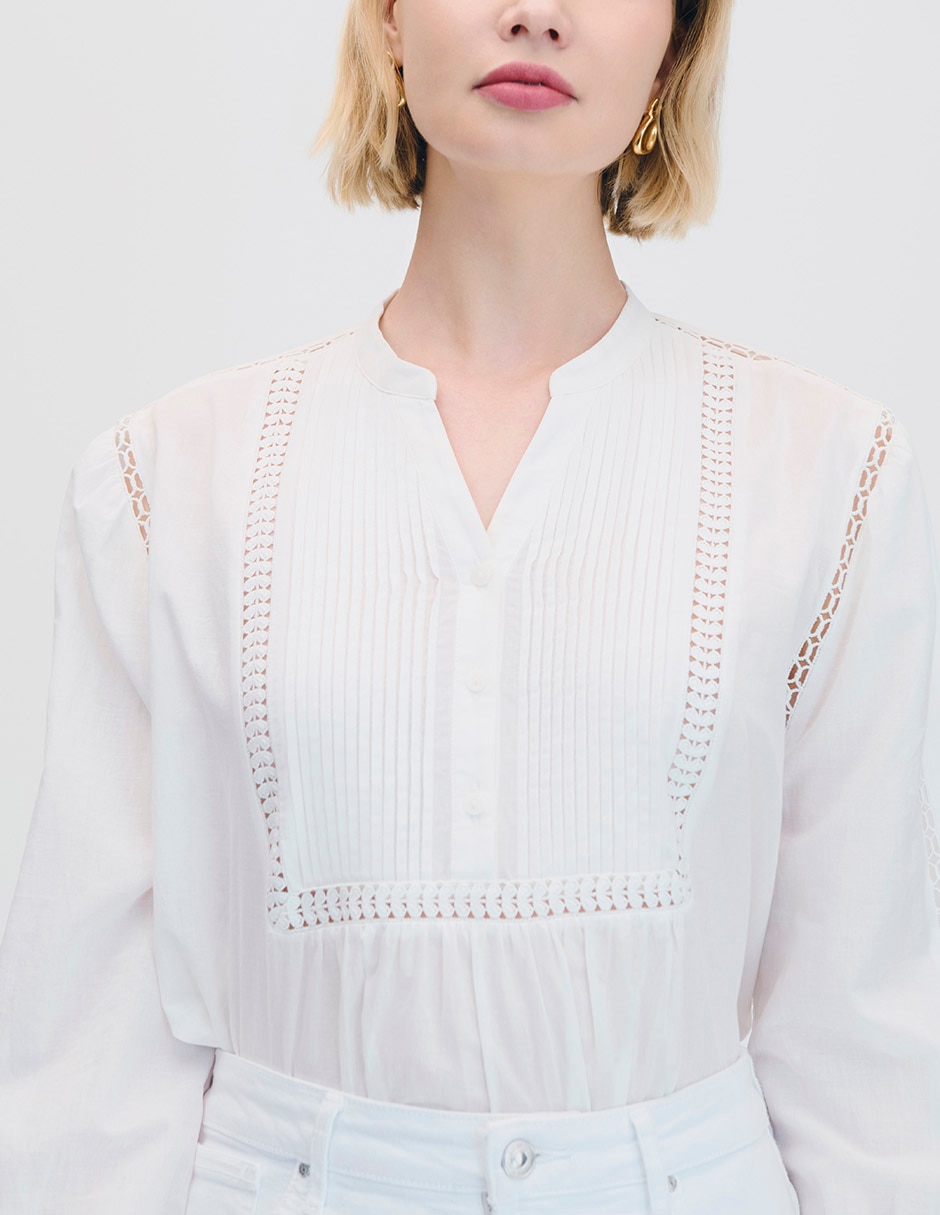 Blusa manga larga Julio para mujer