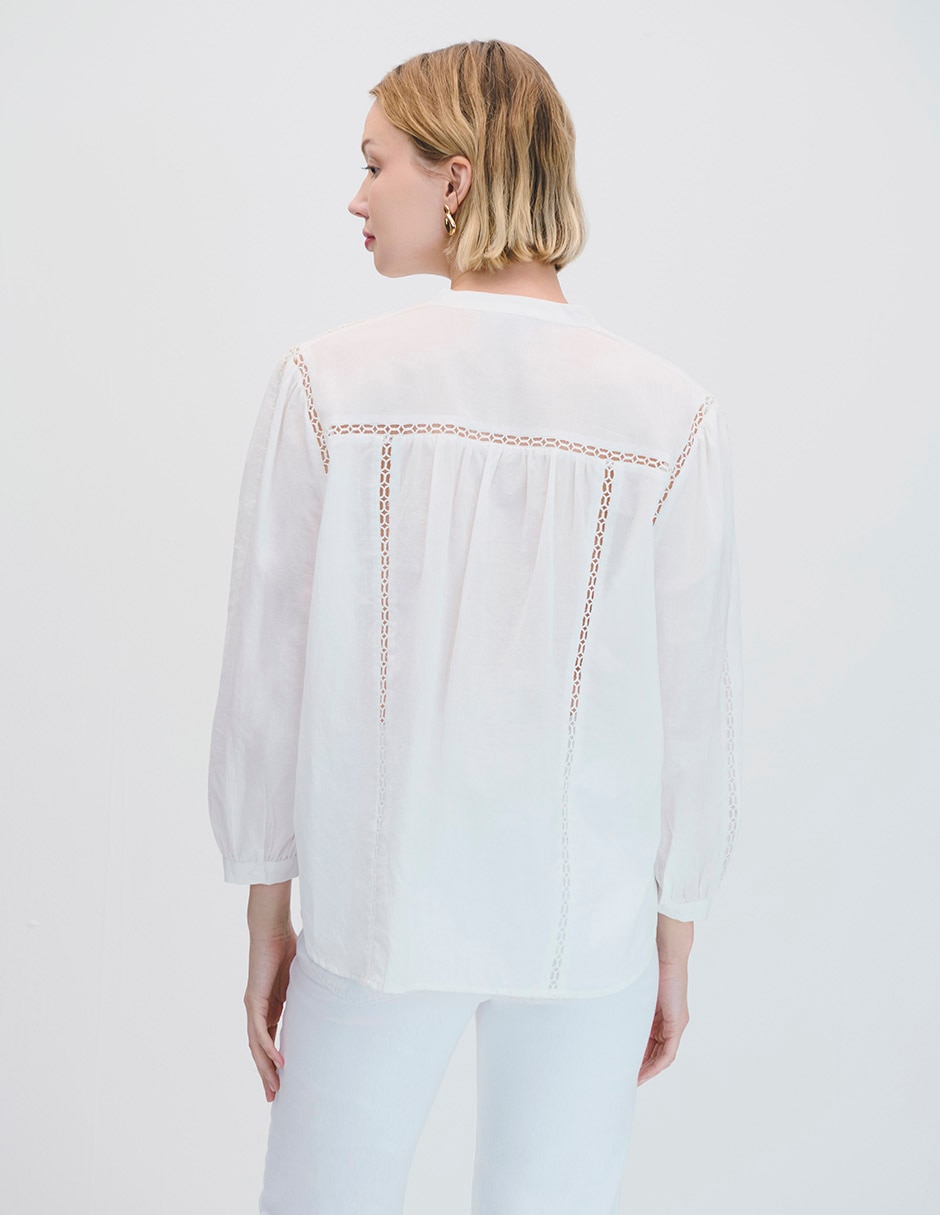 Blusa manga larga Julio para mujer