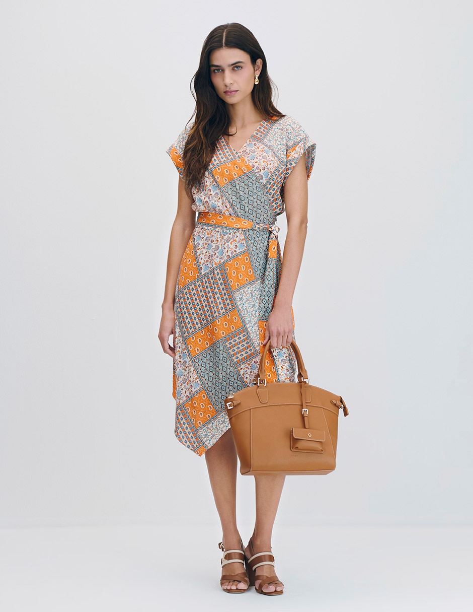 Vestido midi casual para mujer