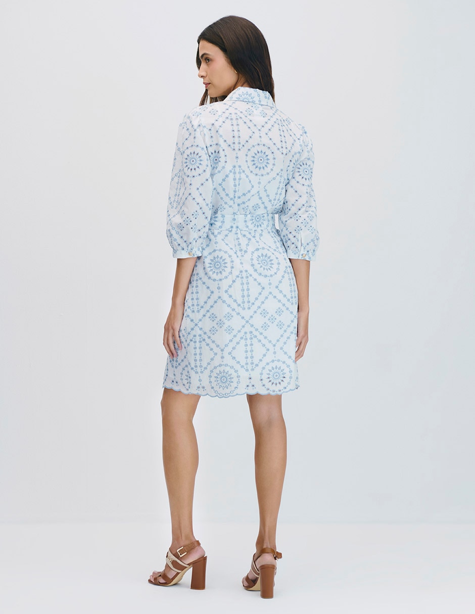 Vestido arriba rodilla casual para mujer
