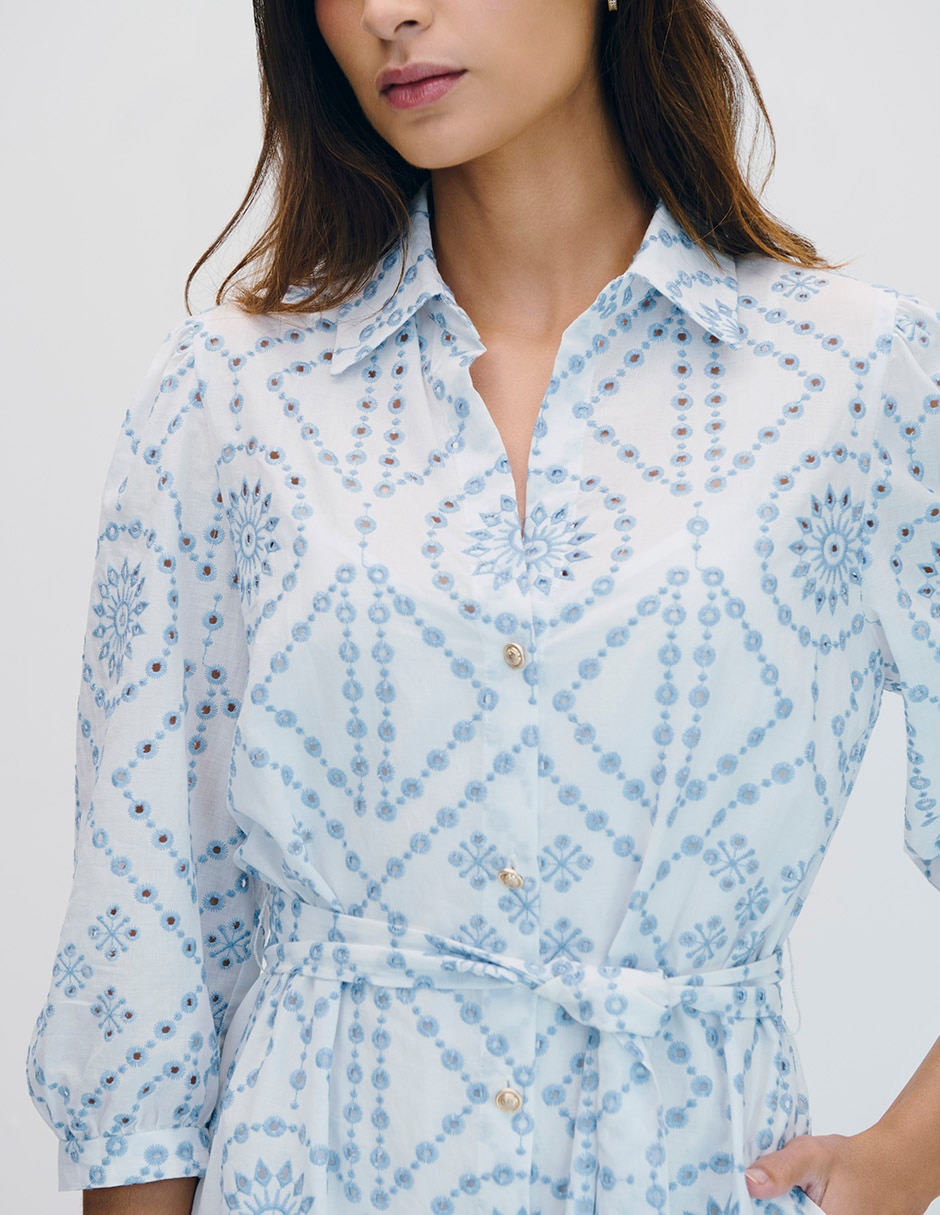 Vestido arriba rodilla casual para mujer
