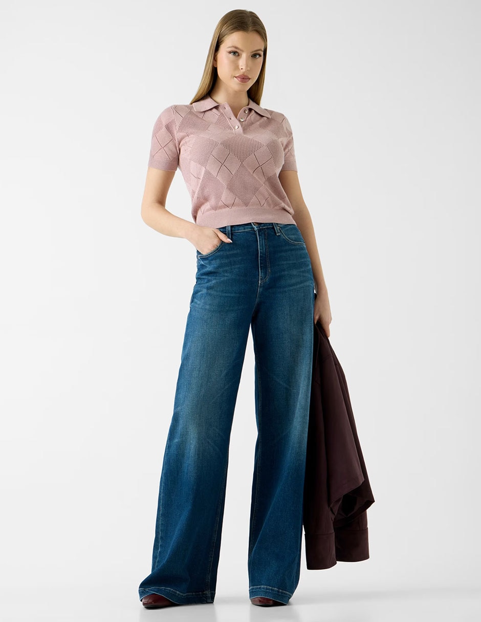 Playera tipo polo para mujer 3