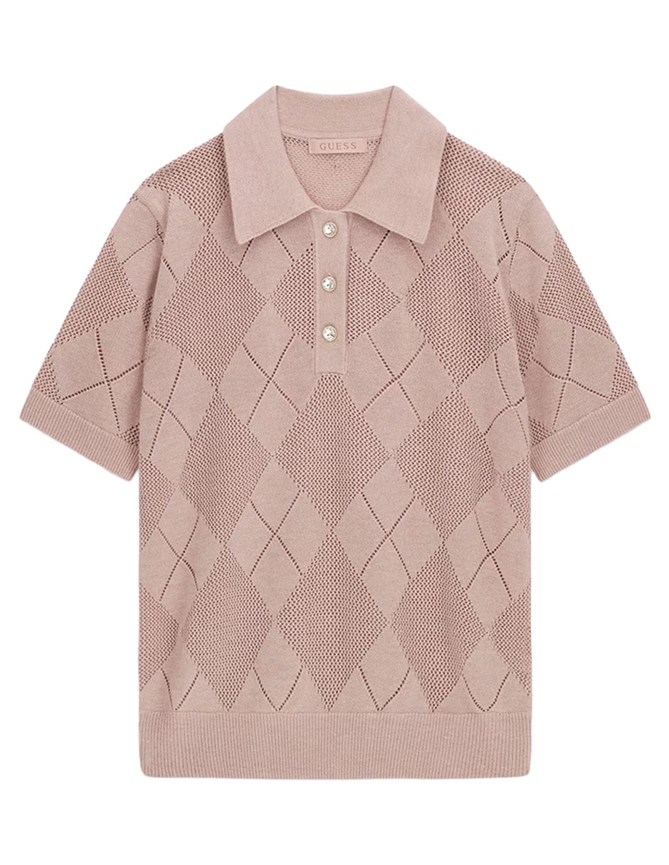 Playera tipo polo para mujer 5