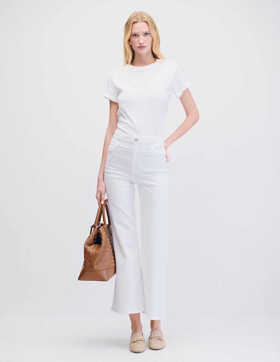 Jeans flare cintura alta Julio para mujer