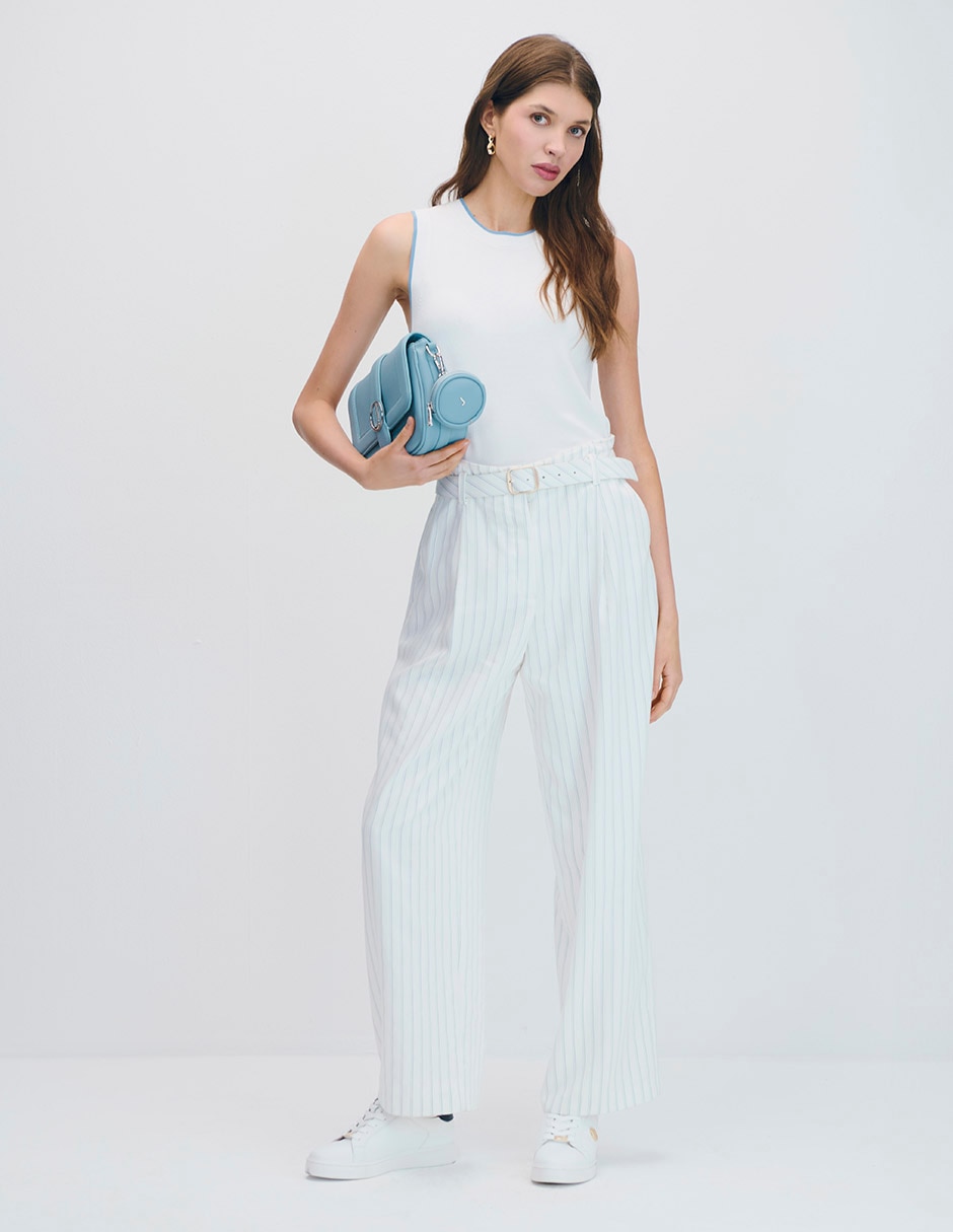 Blusa sin manga para mujer 5