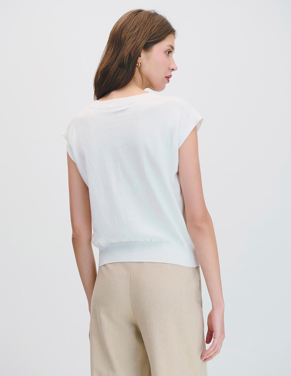 Chaleco de algodón para mujer 3