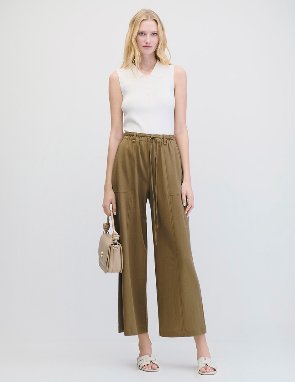 Pantalón wide leg para mujer 2