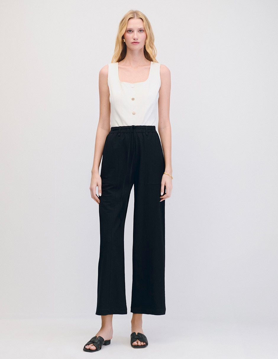 Pantalón recto para mujer 4