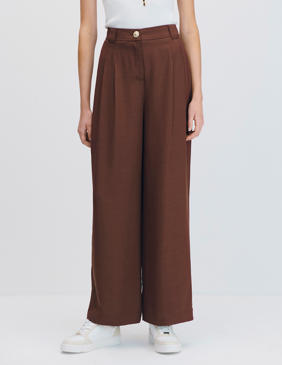 Pantalón wide leg para mujer Pantalón wide leg para mujer
