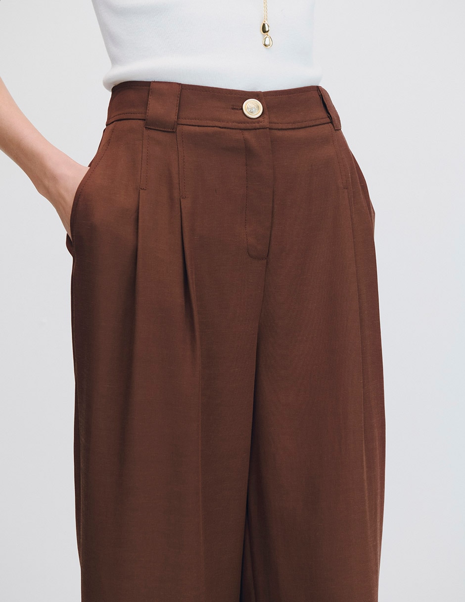 Pantalón wide leg para mujer 2
