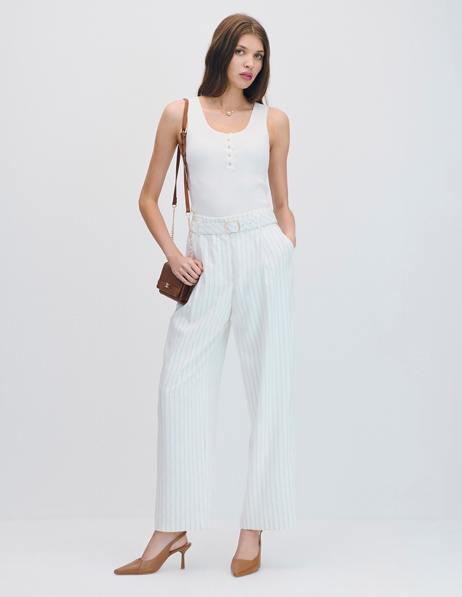 Pantalón wide leg para mujer 5