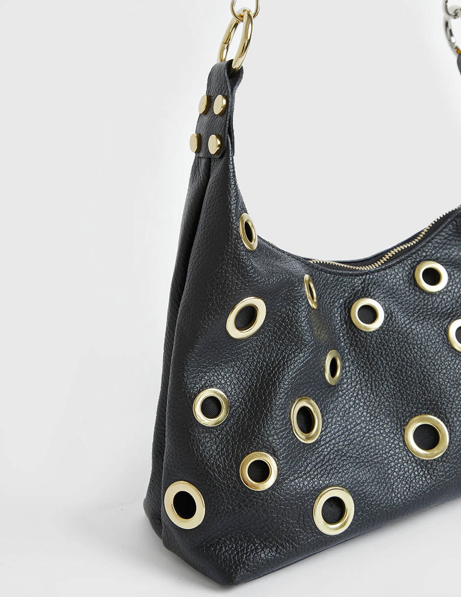 Bolsa hobo de piel para mujer 5