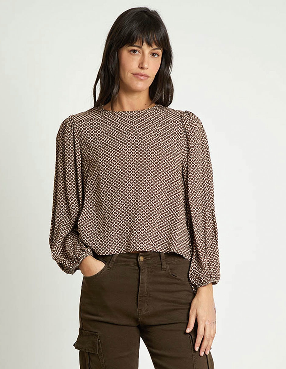 Blusa manga larga para mujer Blusa manga larga para mujer