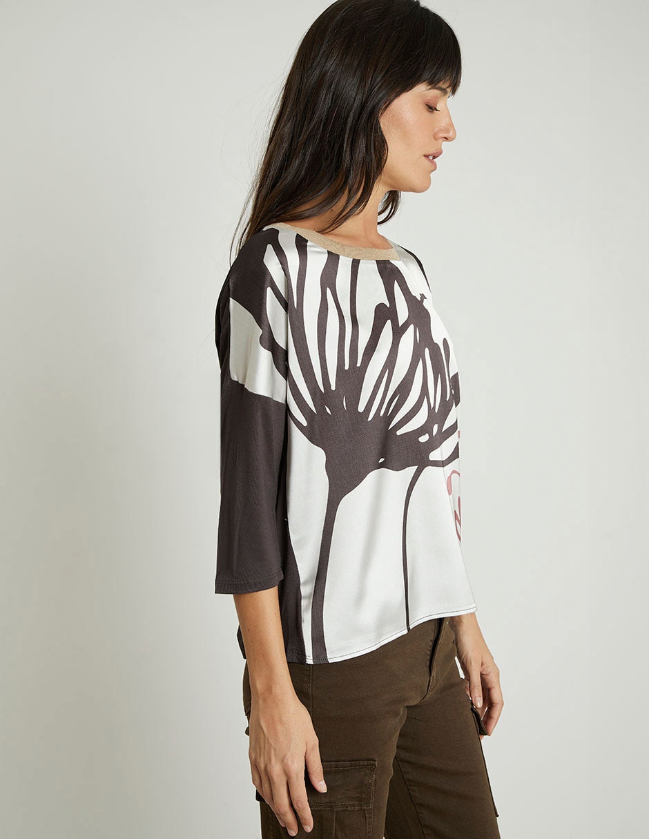 Blusa manga 3/4 para mujer 5