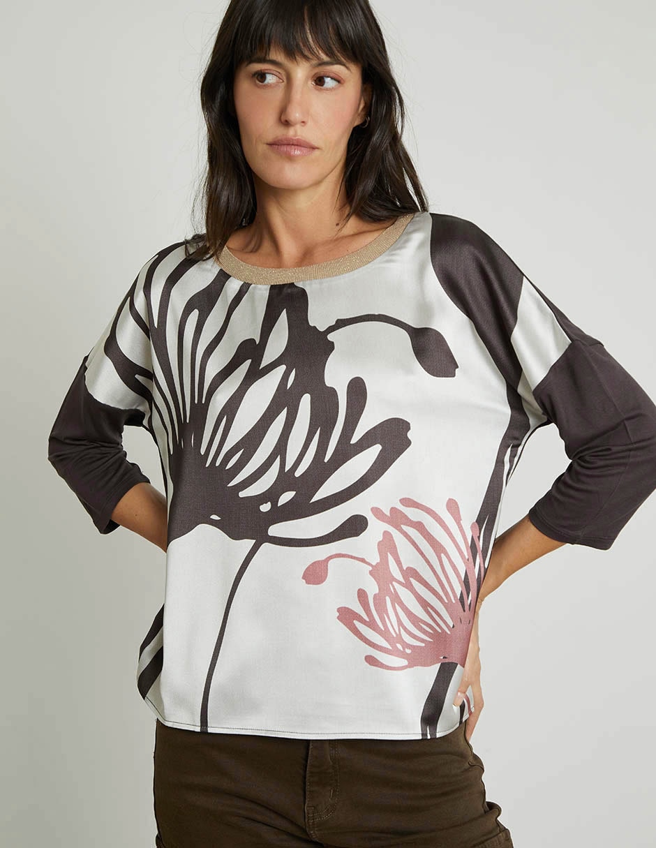 Blusa manga 3/4 para mujer 3